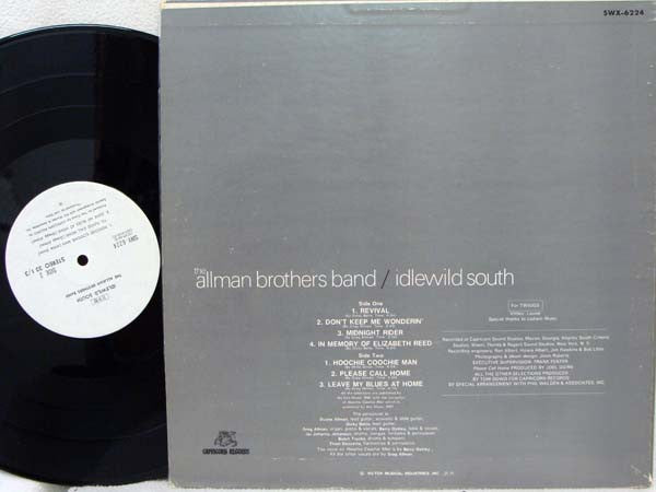 Release: Idlewild South-Vinyl-Japan-1975-SWX-6224-6194275