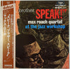 Max Roach Quartet - Speak, Brother, Speak! (Vinyl, LP, Album, Limited Edition, Reissue, Mono) Near Mint (NM or M-) / Near Mint (NM or M-)