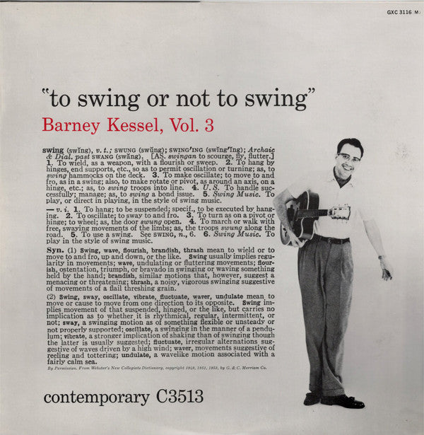 Vol. 3, To Swing Or Not To Swing