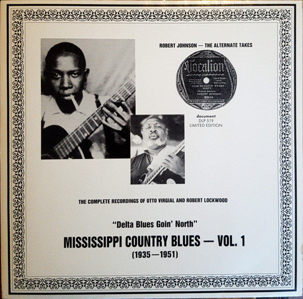Release: "Delta Blues Goin' North" Mississippi Country Blues - Vol. 1 (1935-1951)-Vinyl-Austria-1987-DLP 519-4613362