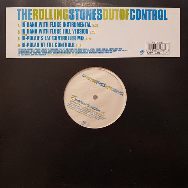 Master Release: Out Of Control by The Rolling Stones