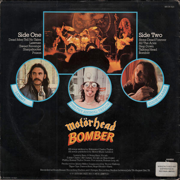 Master Release: Bomber by Motörhead