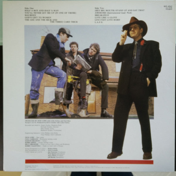 Release: Nick Lowe And His Cowboy Outfit-Vinyl-Japan-1984-RPL 8262, ZL 70338-8185058