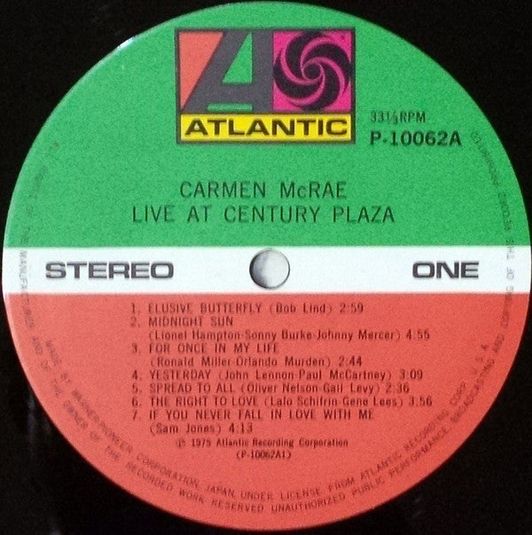 Live At Century Plaza