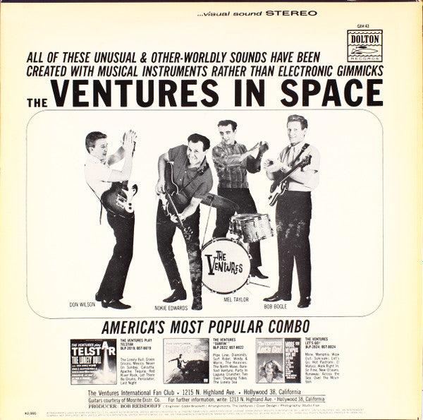 Release: (The) Ventures In Space-Vinyl-Japan-1979-GXH-43, GXH 43-1419272