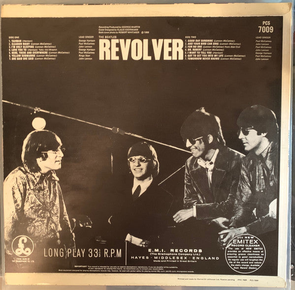 Release: Revolver-Vinyl-UK-1970-PCS 7009-5014319