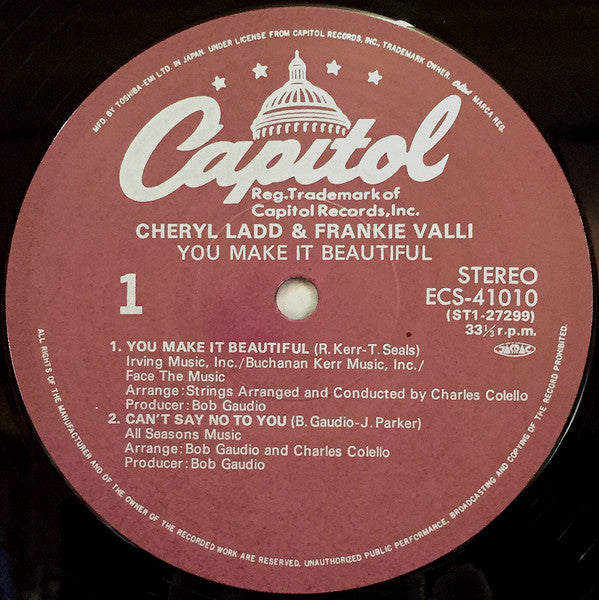 Master Release: You Make It Beautiful by Cheryl Ladd