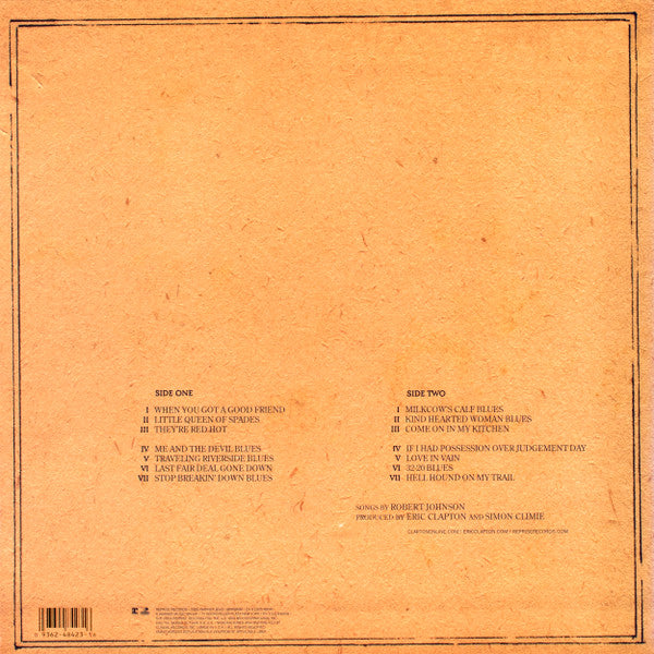 Master Release: Me And Mr Johnson by Eric Clapton