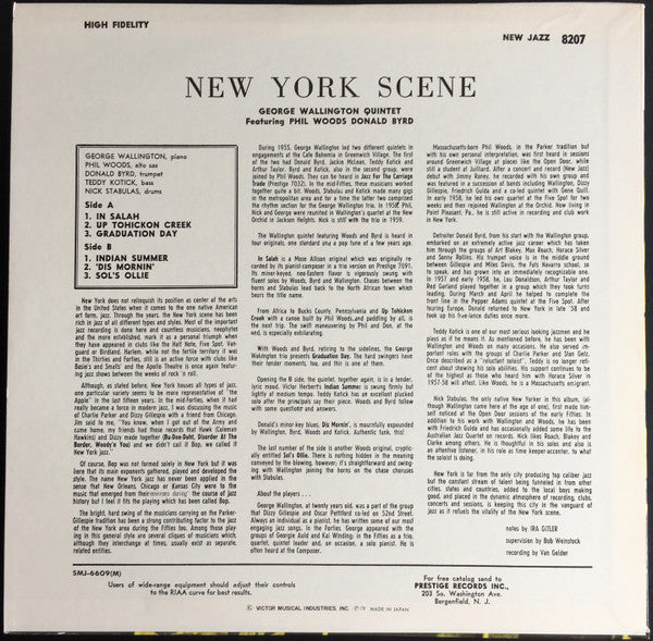 Release: The New York Scene-Vinyl-Japan-1979-SMJ-6609(M), SMJ-6609(M)-7031020