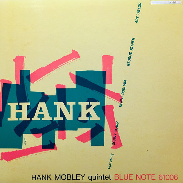 Master Release: Hank Mobley Quintet Featuring Sonny Clark by The Hank Mobley Quintet