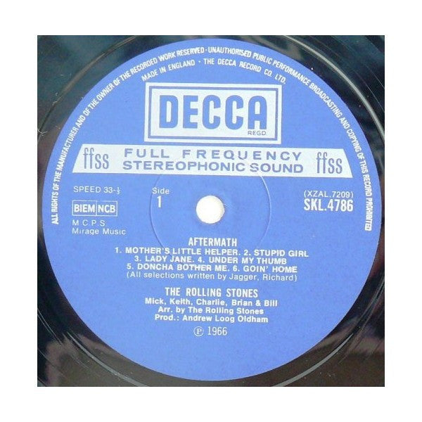 Release: Aftermath-Vinyl-UK-1975-SKL 4786, SKL.4786-2980508