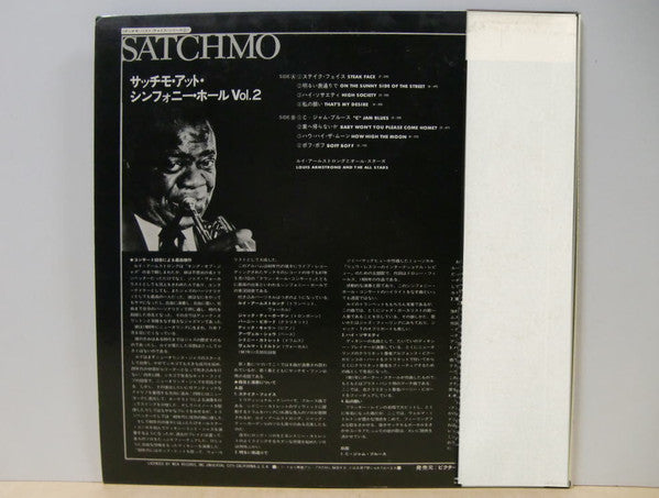 Release: Satchmo At Symphony Hall Vol.2-Vinyl-Japan-1975-MCL-3002-8556581