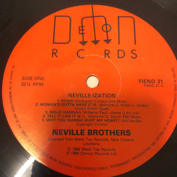 Master Release: Neville-ization (Live At Tipitina's New Orleans, Louisiana) by The Neville Brothers