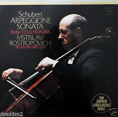 Master Release: Sonata For Arpeggione And Piano / Sonata For Cello And Piano by Franz Schubert