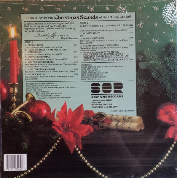 Master Release: Christmas Sounds Of The Steel Guitar by Buddy Emmons
