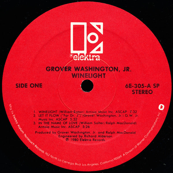 Release: Winelight-Vinyl-US-1980-6E-305-3240917