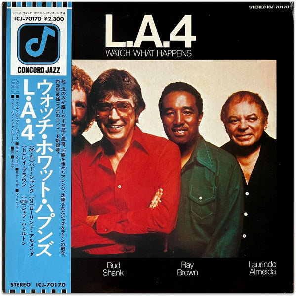 Release: Watch What Happens-Vinyl-Japan-1978-ICJ-70170-4710507