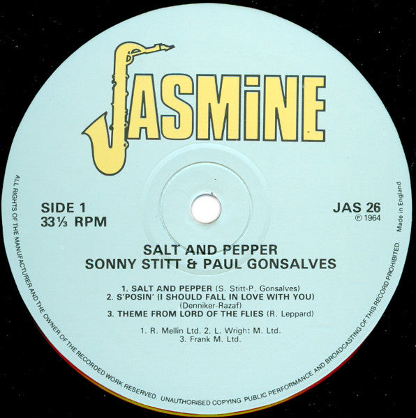 Master Release: Salt And Pepper by Sonny Stitt