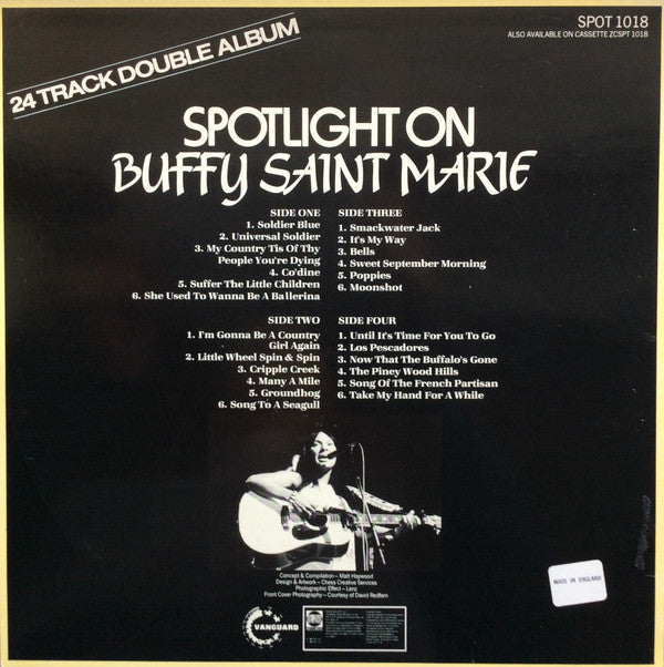 Release: Spotlight On Buffy Saint Marie-Vinyl-UK-1981-SPOT 1018-3173751