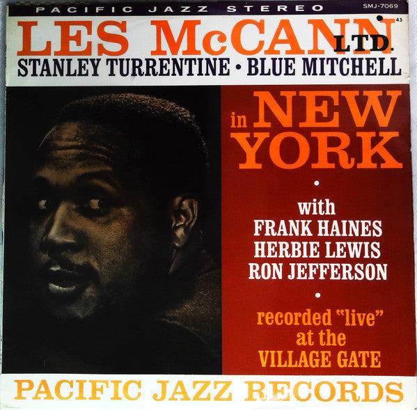 Master Release: Les McCann Ltd. In New York (Recorded "Live" At The Village Gate) by Les McCann Ltd.