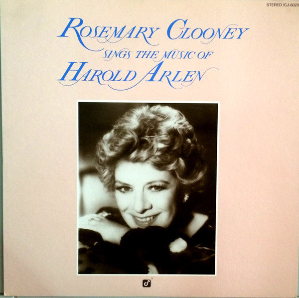 Release: Rosemary Clooney Sings The Music Of Harold Arlen-Vinyl-Japan-1983-ICJ-80236-6741120