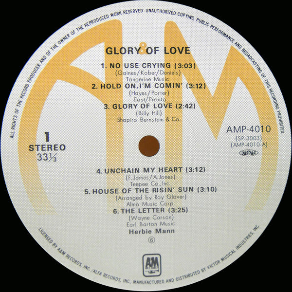 Glory Of Love