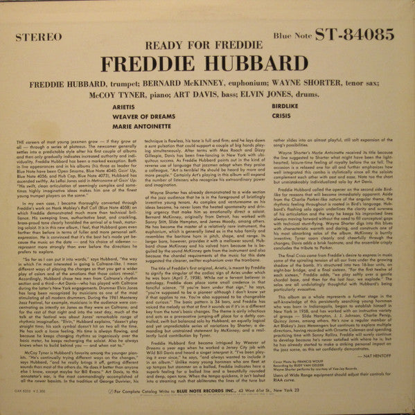 Release: Ready For Freddie-Vinyl-Japan-1981-GXK 8203, ST-84085, BST 84085-4531967