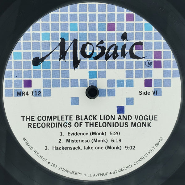 The Complete Black Lion And Vogue Recordings Of Thelonious Monk