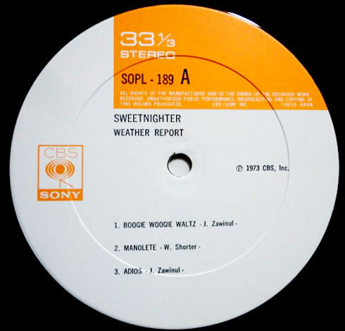 Sweetnighter