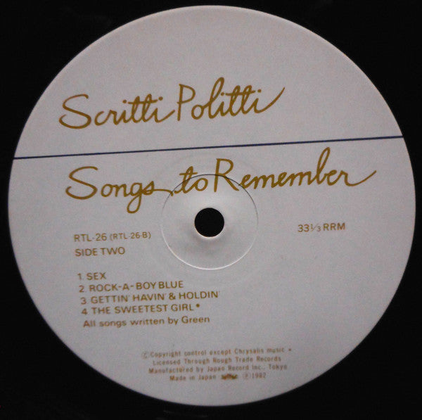 Songs To Remember