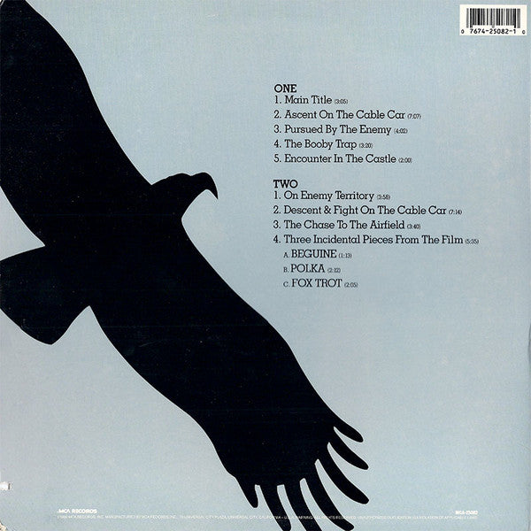 Release: "Where Eagles Dare" Music From The Motion Picture Sound Track-Vinyl-US-1986-MCA 25082-2329563