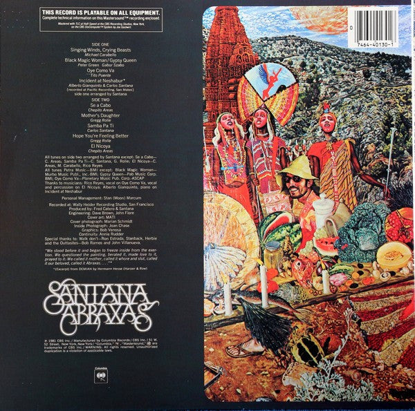 Release: Abraxas-Vinyl-US-1981-HC 40130-5276256