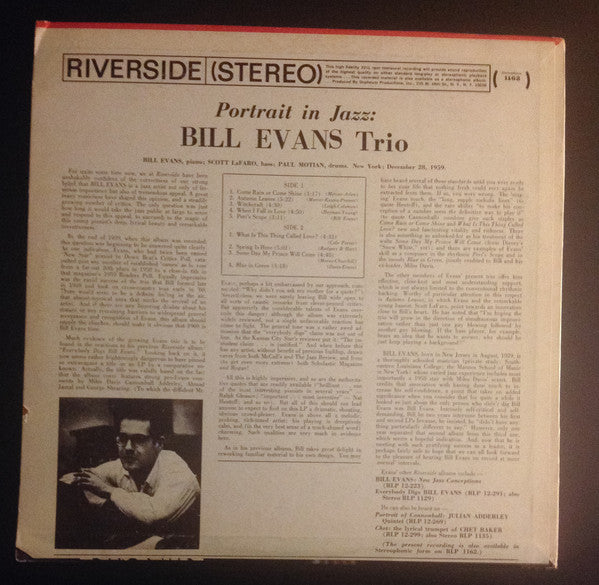 Release: Portrait In Jazz-Vinyl-US-1966-RLP1162-4128244