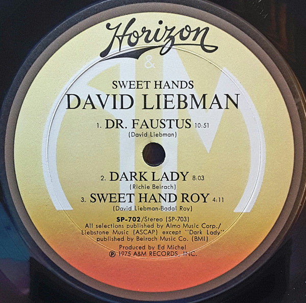 Master Release: Sweet Hands by David Liebman