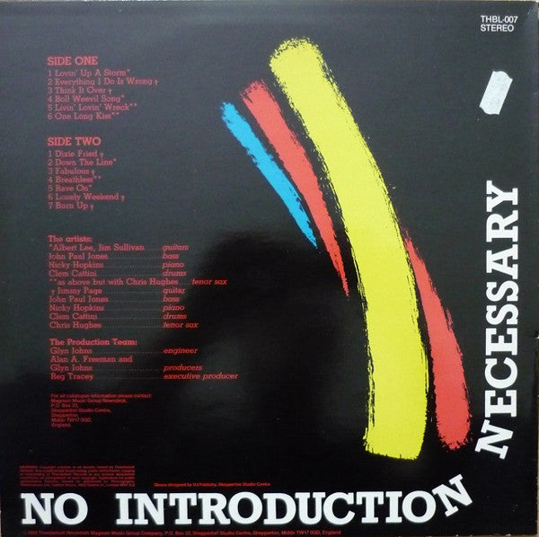 Master Release: No Introduction... by John Paul Jones