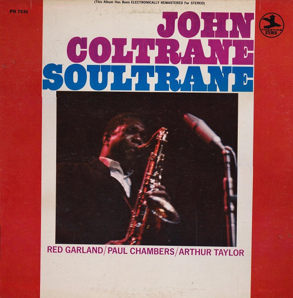 Release: Soultrane-Vinyl-US-1968-PR 7531, PRST 7531-5371982