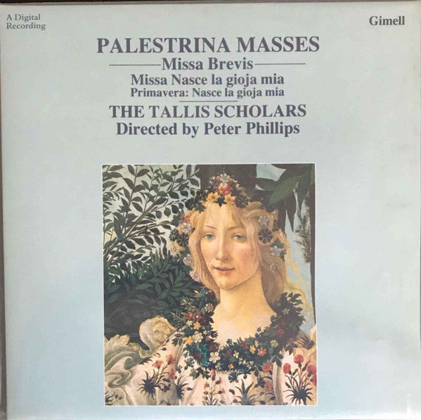 Release: Palestrina Masses-Vinyl-UK-1986-1585-08-7156846