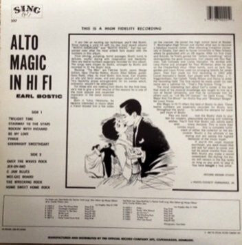 Release: Alto Magic In Hi-Fi A Dance Party With Bostic-Vinyl-Denmark-1988-597-4788527