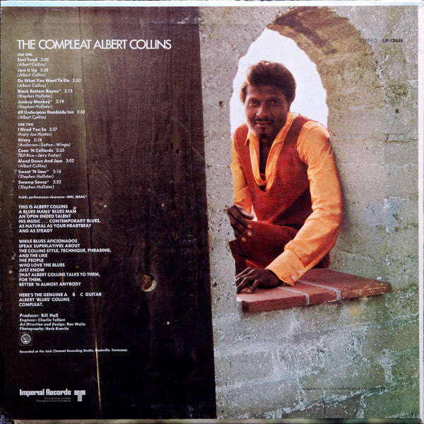 Release: The Compleat Albert Collins-Vinyl-US-1970-LP-12449-2369441