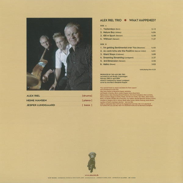 Master Release: What Happened? by Alex Riel Trio