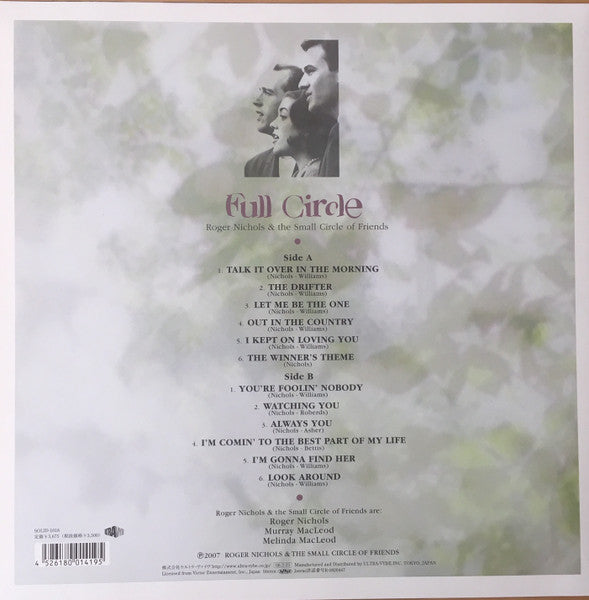 Master Release: Full Circle by Roger Nichols & The Small Circle Of Friends