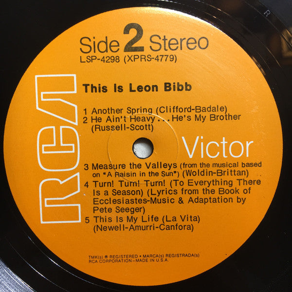 This Is Leon Bibb