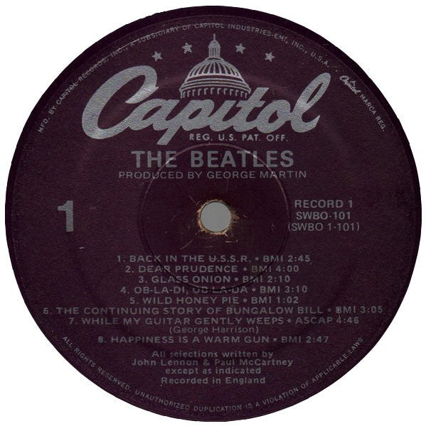 Release: The Beatles-Vinyl-US-1978-SWBO 101, SWBO-101-3505684