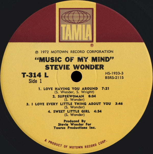 Music Of My Mind