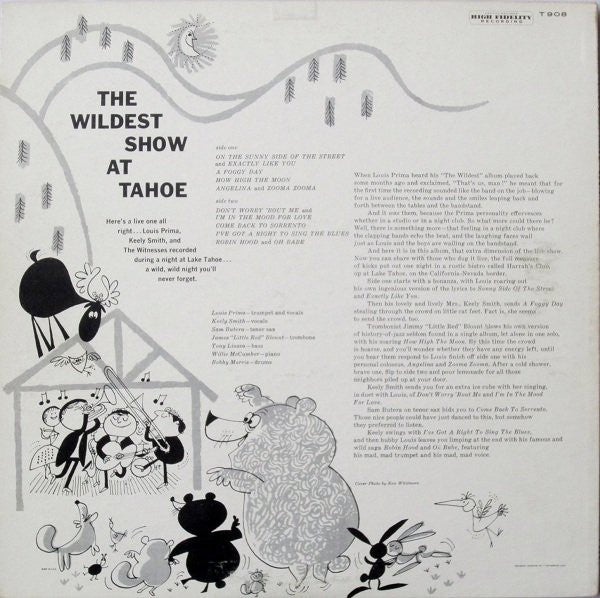 Release: The Wildest Show At Tahoe-Vinyl-US-1957-T 908, T-908-1979601
