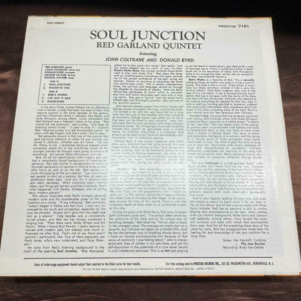 Release: Soul Junction-Vinyl-Japan-1984-VIJ-232-4911677