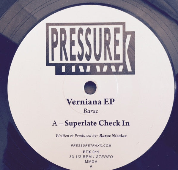 Master Release: Verniana EP by Barac