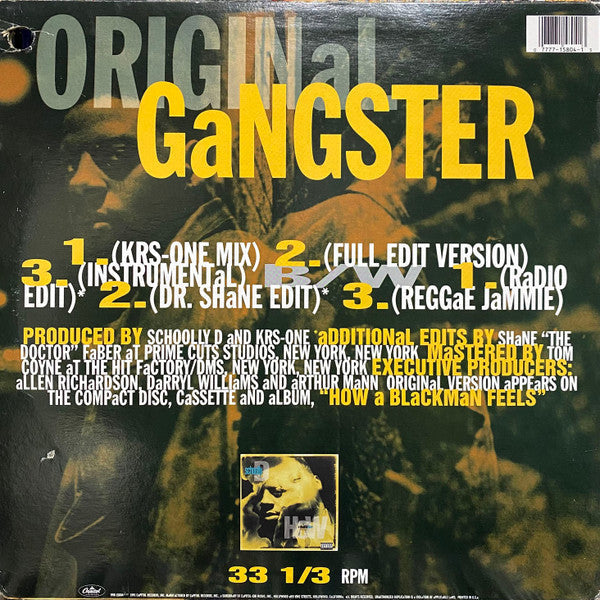 Release: Original Gangster-Vinyl-US-1991-VNR-15804-1594508