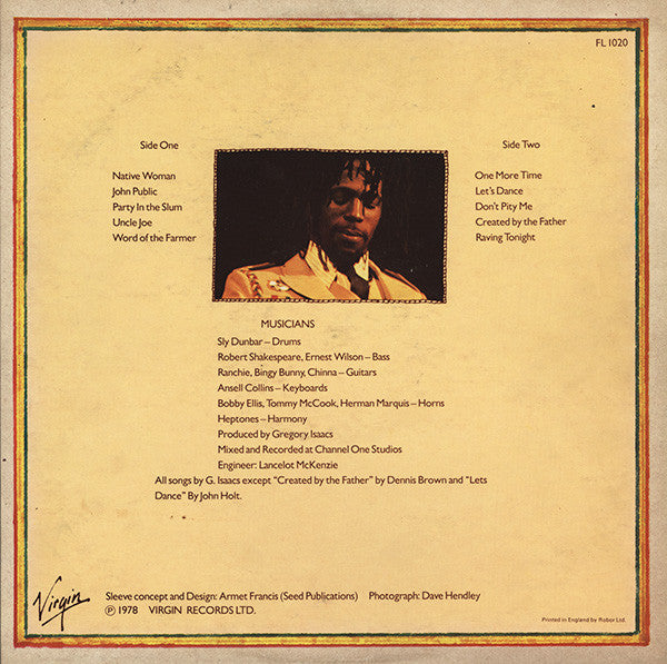 Release: Cool Ruler-Vinyl-UK-1979-FL 1020-7059871