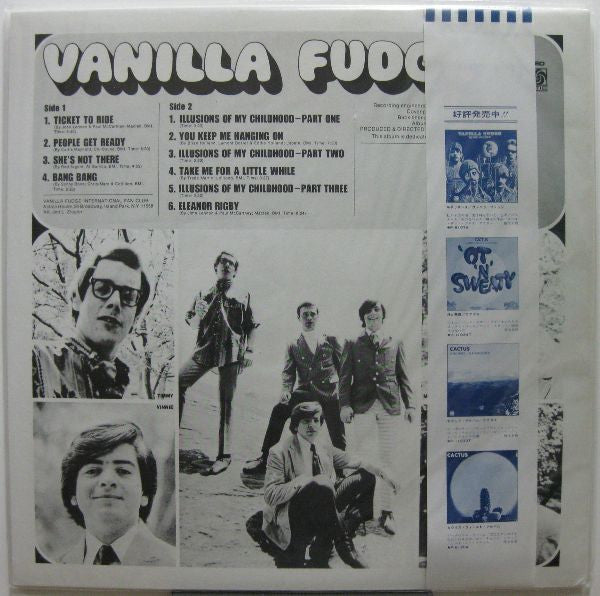 Release: Vanilla Fudge-Vinyl-Japan-1981-P-11031A-3103112